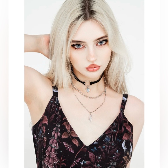 Disturbia Foxglove Midaxi Cami Dress US 4 / UK 8 - Picture 2 of 10